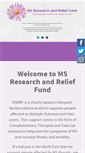 Mobile Screenshot of ms-researchandrelief.org